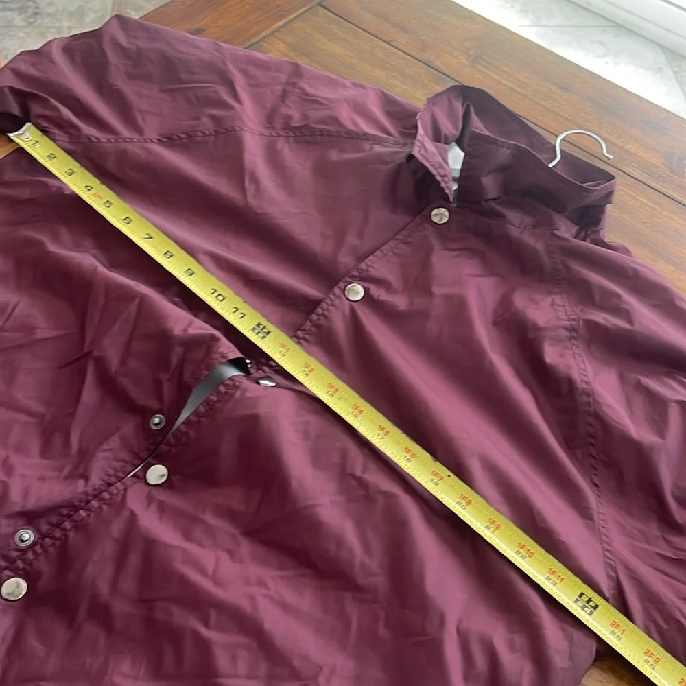 Hawk’s Bay Maroon Burgundy nylons Jacket windbreaker size 2XL - Picture 9 of 11
